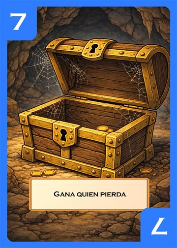 Carta azul: gana quien pierda